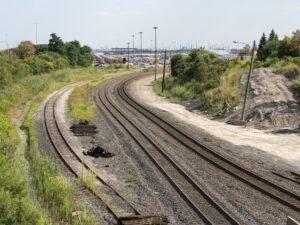 The Canadian National Railway Co. MacMillan Yard in Vaughan, Ont. Photo by Paige Taylor White/The Canadian Press files